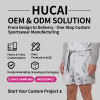 Custom Men's Printed Quick-Dry Training Shorts for Activewear Brands