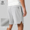 Custom Men's Side Split Quick-Dry Shorts with Zip Pocket for Activewear Brands
