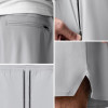 Custom Men's Side Split Quick-Dry Shorts with Zip Pocket for Activewear Brands