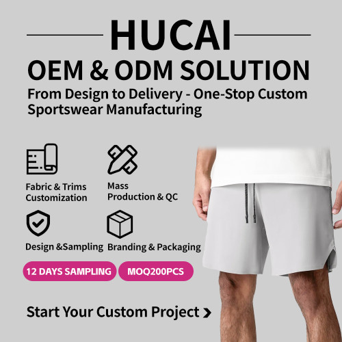Custom Men's Side Split Quick-Dry Shorts with Zip Pocket for Activewear Brands