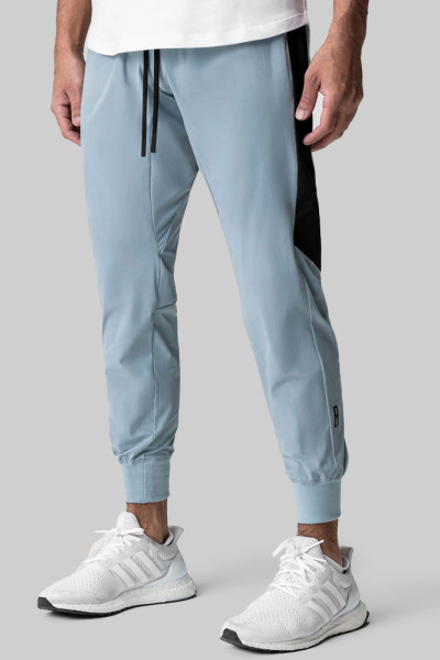 Custom Men's Water-Resistant Tapered Joggers with Zip Pockets for Activewear Brands