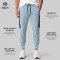 Custom Men's Water-Resistant Tapered Joggers with Zip Pockets for Activewear Brands