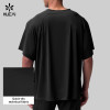 Custom Men's Quick-Dry Boxy Training T-Shirt for Activewear Brands