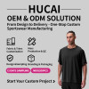 Custom Men's Quick-Dry Boxy Training T-Shirt for Activewear Brands