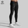 Custom Men's Quick-Dry Compression Tights with Graphic Panels for Activewear Brands
