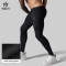 Custom Men's Quick-Dry Compression Tights with Graphic Panels for Activewear Brands