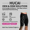 Custom Men's Quick-Dry Compression Shorts with Waistband Pocket for Activewear Brands