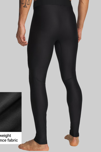 Custom Men's Compression Tights with Side Pocket for Activewear Brands