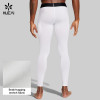 Custom Men's Performance Compression Tights with Side Pocket for Activewear Brands