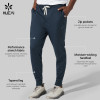 Custom Men's Performance Jogger Pants with Zip Pockets for Activewear Brands