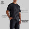 Custom Men's Oversized Breathable T-Shirt with Wrinkle Resistance for Activewear Brands