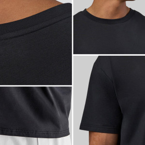 Custom Men's Oversized Breathable T-Shirt with Wrinkle Resistance for Activewear Brands