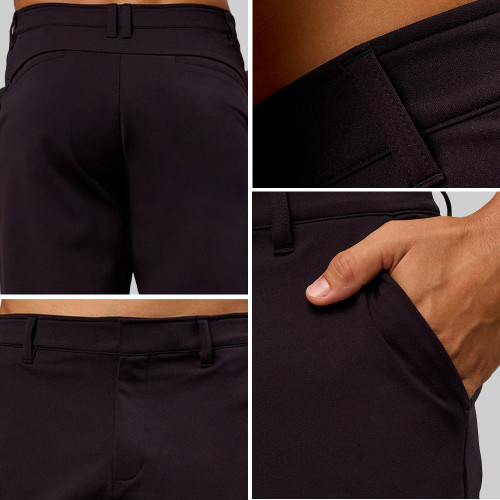 Custom Men's Tapered Stretch Training Pants with Secure Pockets for Activewear Brands