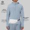 Custom Men's Water-Repellent Half-Zip Running Hoodie for Outdoor Training