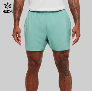 Custom Men's 5 Inch Sweat-Wicking Training Shorts for Activewear Brands