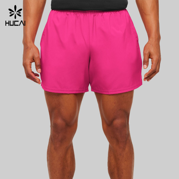 Custom Men's 5 Inch Sweat-Wicking Training Shorts for Activewear Brands
