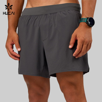 Custom Men's 4-Way Stretch Running Shorts with Side Split for Activewear Brands
