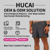 Custom Men's 4-Way Stretch Running Shorts with Side Split for Activewear Brands