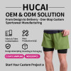 Custom Men's Lined Running Shorts with Phone Pocket for Activewear Brands