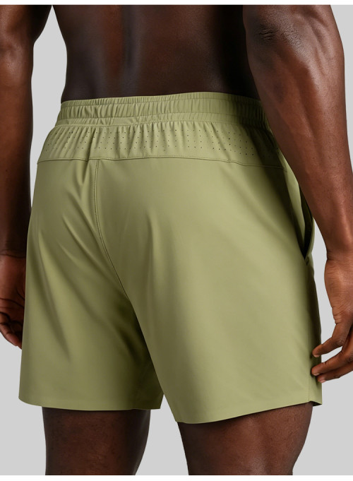 Custom Men's 5 Inch Tech Training Shorts with Compression Liner for Activewear Brands