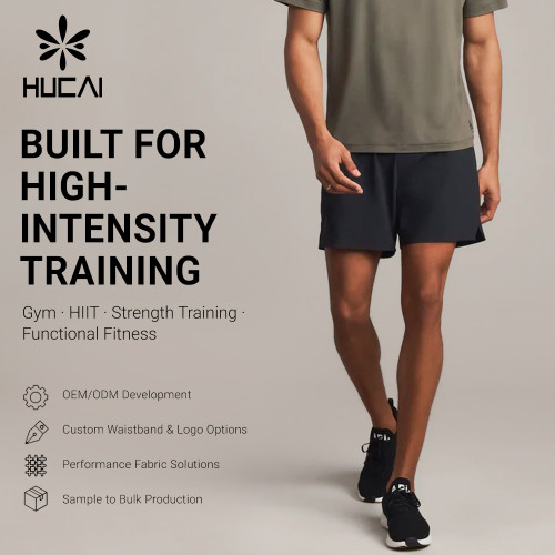 Custom Men's 6 Inch Unlined Training Shorts with Zip Pocket for Activewear Brands