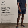 Custom Men's 6 Inch Cotton Terry Shorts with Drawcord for Activewear Brands
