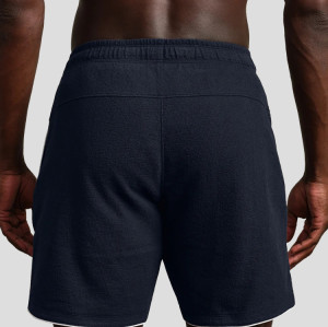 Custom Men's 6 Inch Cotton Terry Shorts with Drawcord for Activewear Brands