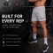 Custom Men's Aeromesh Performance Shorts with 200 GSM Mesh for Activewear Brands