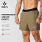 Custom Men's Performance Airflow Shorts with Perforated Side Panels for Activewear Brands
