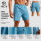 Custom Men's Cooling Performance Shorts with Ventilated Panels for Activewear Brands