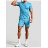 Custom Men's Cooling Performance Shorts with Ventilated Panels for Activewear Brands