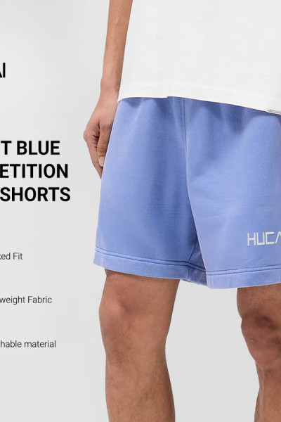 Custom Men's Relaxed Fit Competition Shorts with Back Pocket for Activewear Brands
