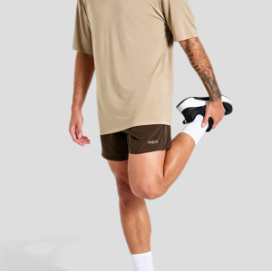 Custom Men's Core 5 Inch Training Shorts with Drawcord for Activewear Brands