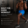 Custom Men's 5 Inch Lined Performance Shorts with Side Slits for Activewear Brands