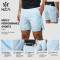 Custom Men's 5 Inch Training Shorts with Laser Vent Panels for Activewear Brands