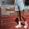 Custom Men's 5 Inch Training Shorts with Laser Vent Panels for Activewear Brands
