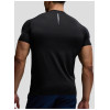 Custom Men's Slim Fit Performance Tee with Mesh Side Panels for Activewear Brands