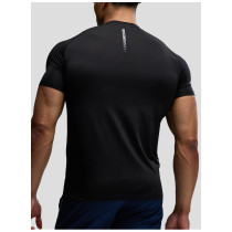 Custom Men's Slim Fit Performance Tee with Mesh Side Panels for Activewear Brands