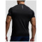 Custom Men's Slim Fit Performance Tee with Mesh Side Panels for Activewear Brands