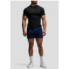 Custom Men's Slim Fit Performance Tee with Mesh Side Panels for Activewear Brands