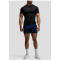 Custom Men's Slim Fit Performance Tee with Mesh Side Panels for Activewear Brands