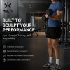 Custom Men's Muscle Fit Performance Tee with Recycled Polyamide Fabric for Activewear Brands