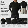 Custom Men's Stride Performance Long Sleeve with Recycled Nylon for Activewear Brands