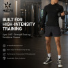 Custom Men's Stride Performance Long Sleeve with Recycled Nylon for Activewear Brands