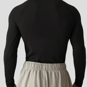 Custom Men's Stride Performance Long Sleeve with Recycled Nylon for Activewear Brands