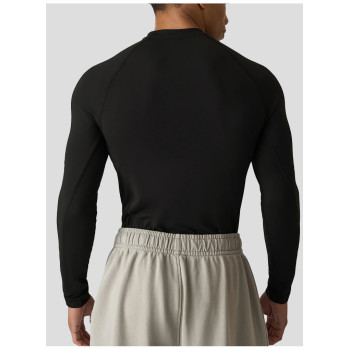 Custom Men's Stride Performance Long Sleeve with Recycled Nylon for Activewear Brands