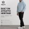 Custom Men's Relaxed Gym Hoodie with Drop Shoulder for Activewear Brands