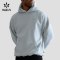 Custom Men's Relaxed Gym Hoodie with Drop Shoulder for Activewear Brands