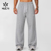 Custom Men's Wide-Leg Sweatpants with Contrast Piping for Activewear Brands