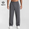 Custom Men's Heavyweight Cotton Straight Leg Joggers with Zipped Pockets